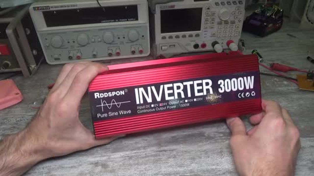 Инвертор с чистым синусом на 1500/3000 китайских Ватт. RDDSPON 3000