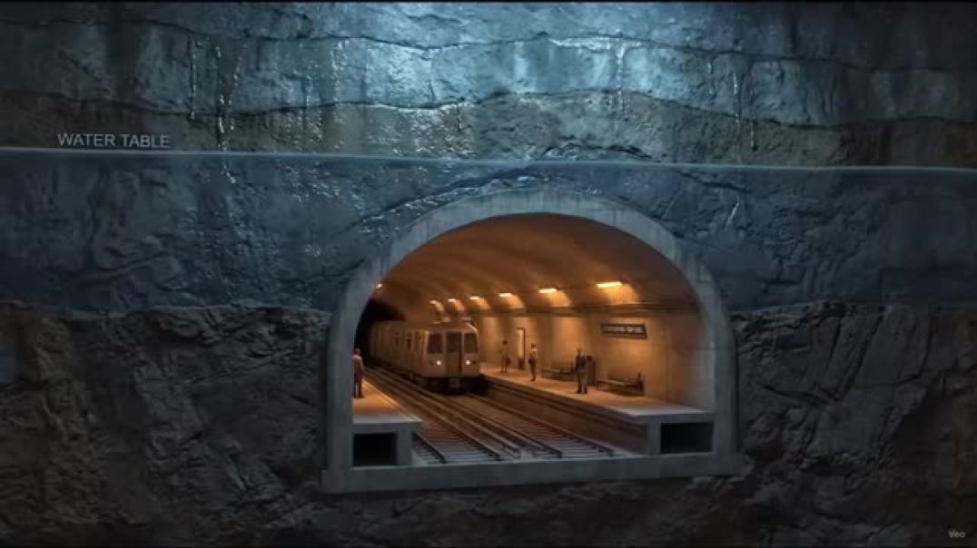 Почему МЕТРО не затапливает хотя оно ниже уровня рек